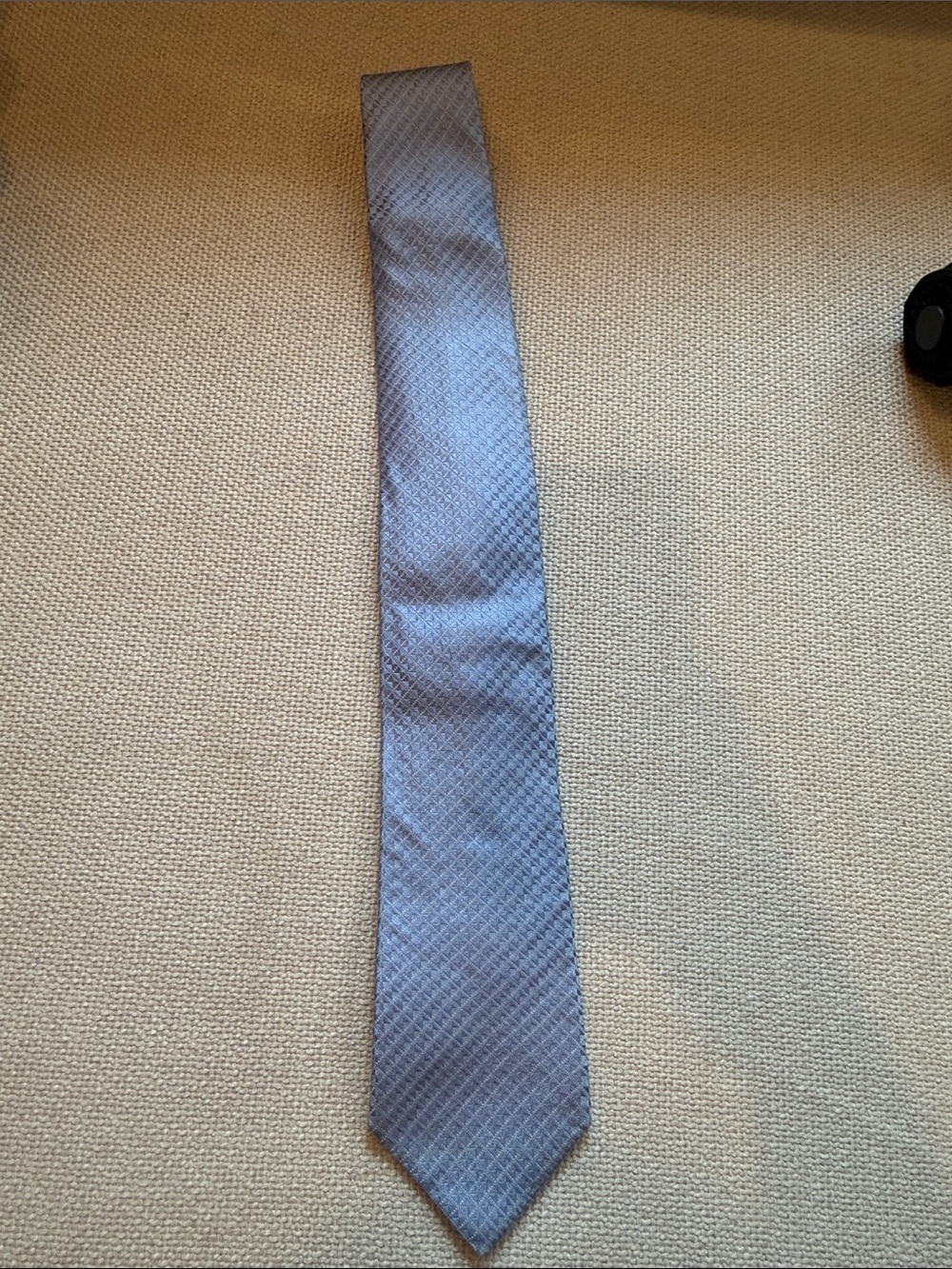 Calvin Klein Men's Light Blue Textured Tie